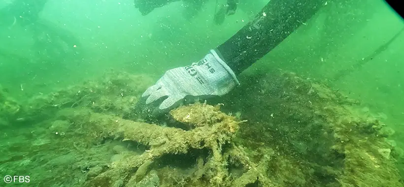 福岡の海の底には驚きのものが…