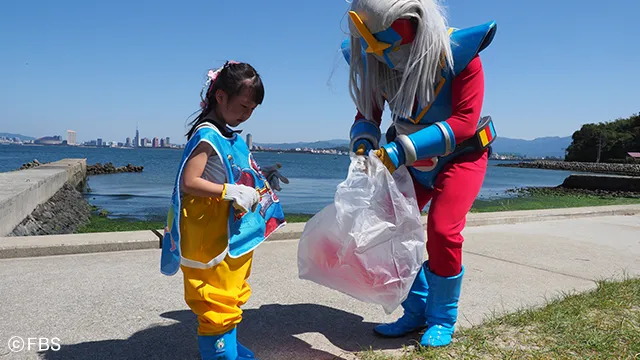 #グップラ 『バカチンガー』と運拾い&ブルーカーボン・アマモ場づくりin能古島