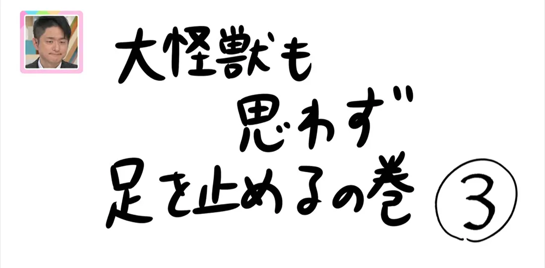 【おきりぃの一コマまんが】大怪獣も思わず足を止めるの巻