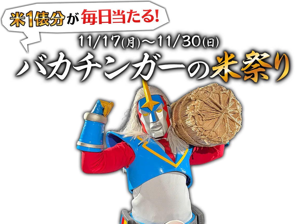 バカチンガーの米祭り