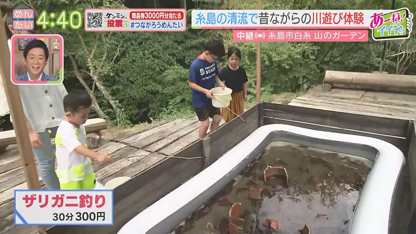 あーね!イイネ!中継|大混雑の白糸の滝近くに超穴場の清流スポット あーね!イイネ!中継|大混雑の白糸の滝近くに超穴場の清流スポット