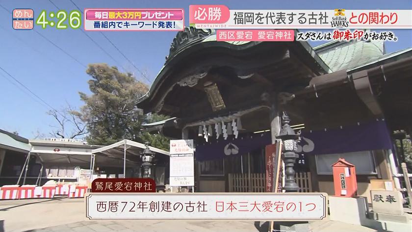 スダさんは御朱印がお好き。｜ホークス関連