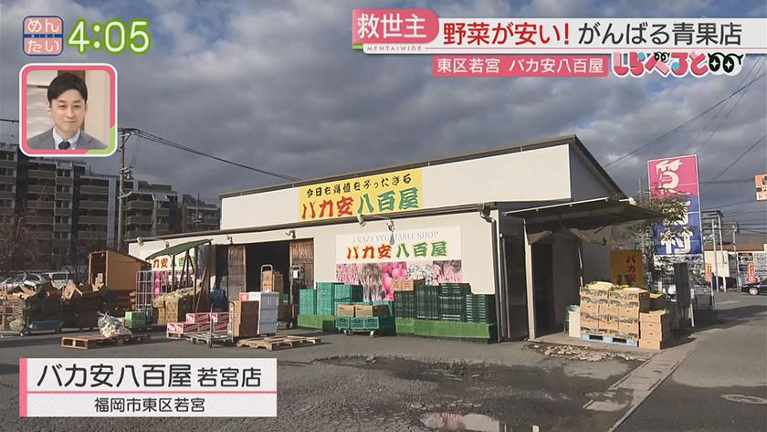 夕刊めんタイムリー｜しらべると～野菜高騰のなか赤字覚悟で頑張る青果店～