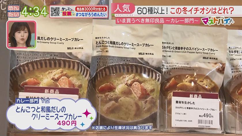 マストバイ｜無印良品編(食品部門別)
