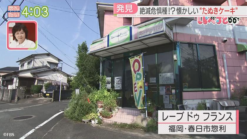 夕刊めんタイムリー｜しらべると　～懐かしくて新しい“たぬきケーキ”～