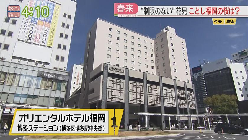 イチめん|制限のない花見 ことしの福岡桜事情 イチめん|制限のない花見 ことしの福岡桜事情