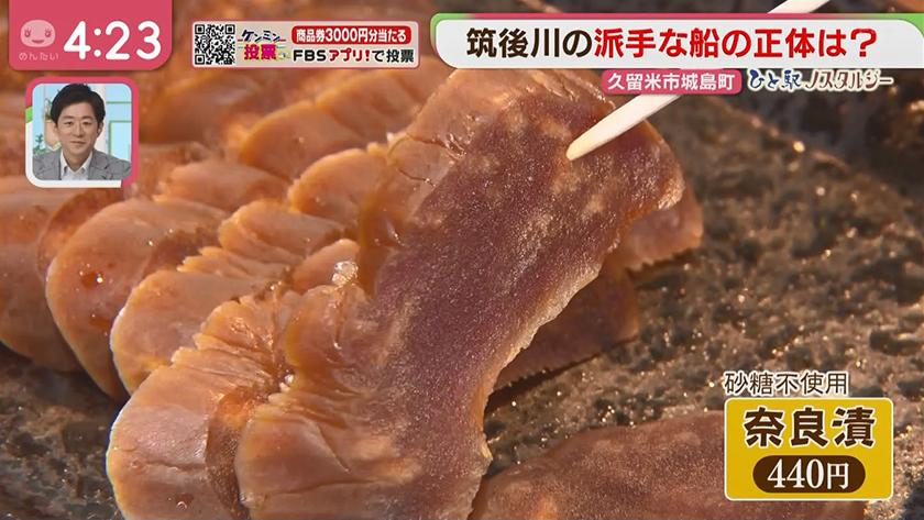 筑後川の派手な船の正体は？(久留米城島町)｜めんたいワイド｜FBS福岡放送