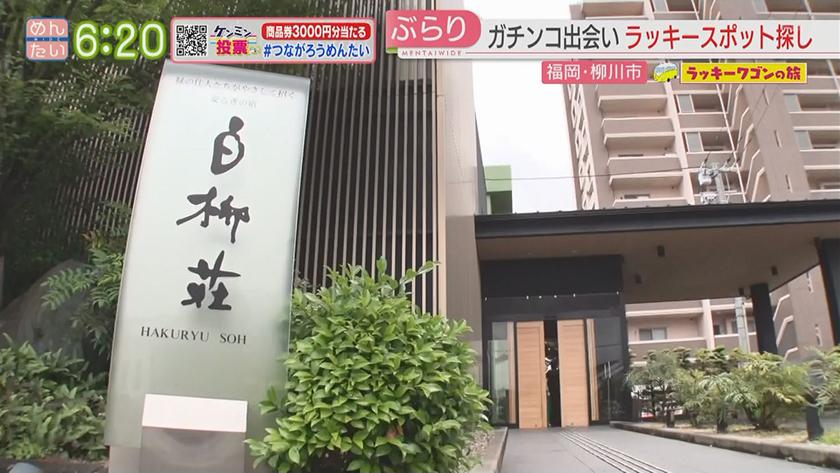 ラッキーワゴンの旅｜柳川市　前編　庭園の宿「白柳荘」・うなぎせいろ蒸し