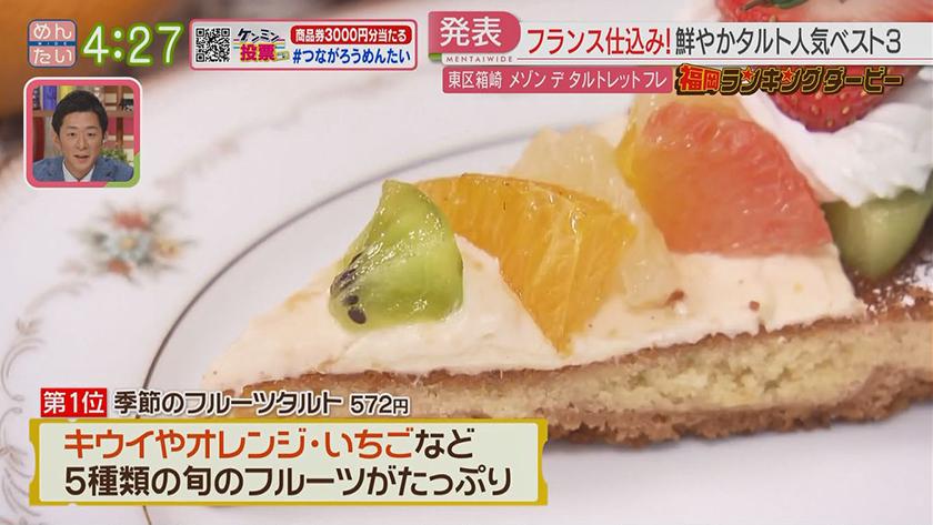 福岡ランキングダービー｜タルト&ベーカリー