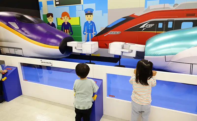 車両基地で新幹線の連結を見てみよう！